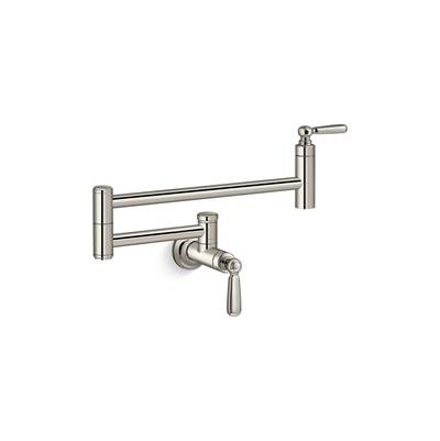 EdalynE by Studio McGee Wall-mount pot filler - Vibrant Polished Nickel