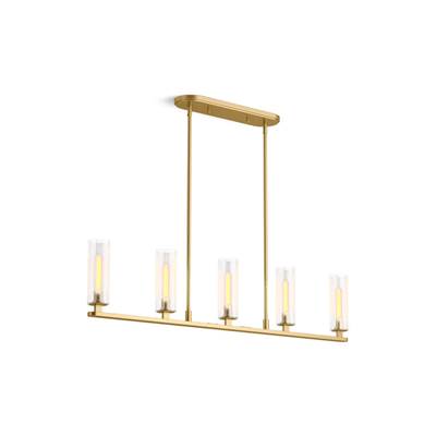 Crue 45'' linear chandelier