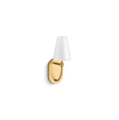 Kohler Kernene By Studio Mcgee One-light Sconce - Brushed Moderne Brass