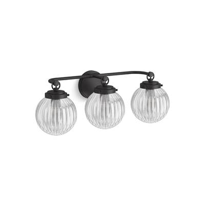 EmbraE by Studio McGee Three-light sconce - Matte Black