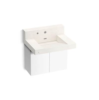 ConstellationE 30'' wall-mount lavatory system with backsplash