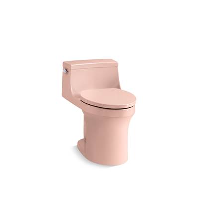 Kohler San Souci One-piece compact elongated toilet with concealed trapway, 1.28 gpf - 150th Peachblow