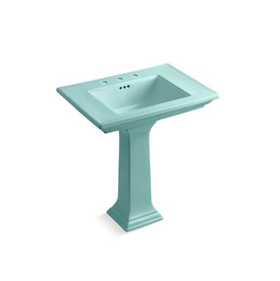 Kohler Memoirs Stately 30-3/4'' Rectangular Pedestal Bathroom Sink - 150th Spring Green