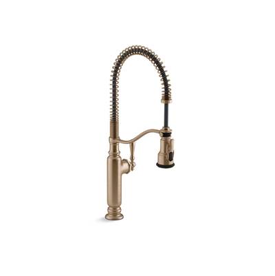 Kohler | Tournant | Deck Mounted Kitchen Faucet - Vibrant Brushed Bronze