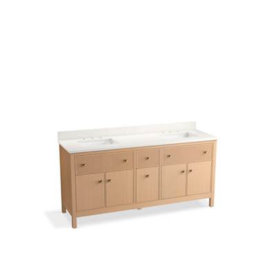 Kohler | Malin by Studio McGee | Vanity Combo With Countertop - White Oak