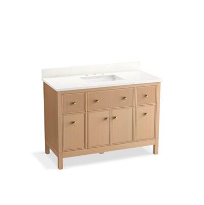 Kohler | Malin by Studio McGee | Vanity Combo With Countertop - White Oak