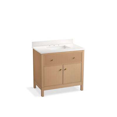 Kohler | Malin by Studio McGee | Vanity Combo With Countertop - White Oak
