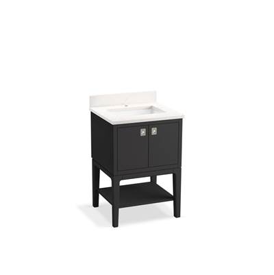 Kohler | Seagrove by Studio McGee | Vanity Combo With Countertop - Ferrous Grey