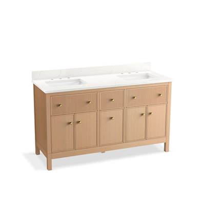 Kohler | Malin by Studio McGee | Vanity Combo With Countertop - White Oak