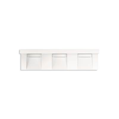ConstellationE 90'' wall-mount basin lavatory system with backsplash