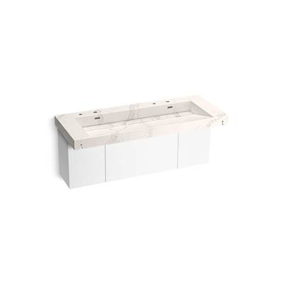 ConstellationE 60'' wall-mount trough lavatory system