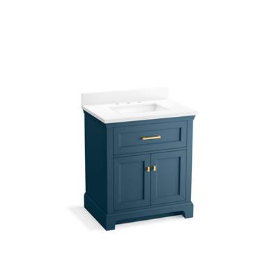 CharlemontE 30'' bathroom vanity cabinet with sink and quartz top