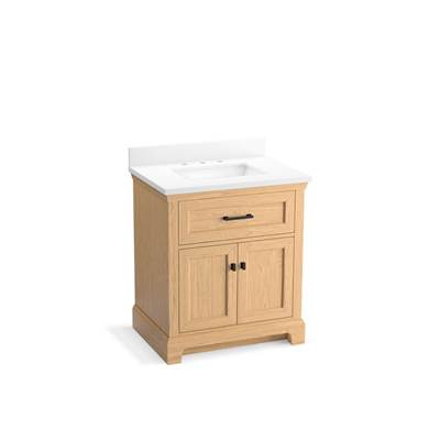 CharlemontE 30'' bathroom vanity cabinet with sink and quartz top