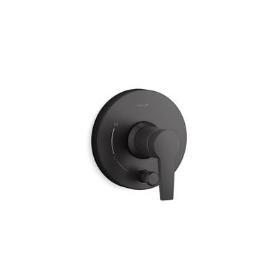 Kohler Pitch Rite-temp Valve Trim with Push-button Diverter - Matte Black