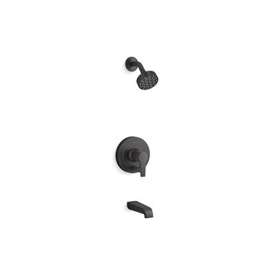 Kohler Pitch Rite-temp Bath and Shower Trim Kit with Push-button Diverter and Lever Handle, 2.5...