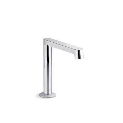 Components Touchless single-hole lavatory faucet with Kinesis sensor technology, DC-powered, 0.35 gpm