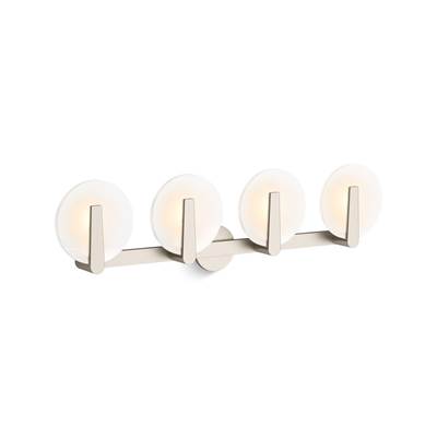 Kohler Hint Four-light sconce - Brushed Nickel