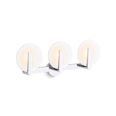 Kohler Hint Three-light sconce - Polished Chrome