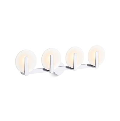 Kohler Hint Four-light sconce - Polished Chrome