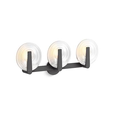 Kohler Hint Three-light sconce - Matte Black