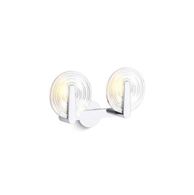 Kohler Hint Two-light sconce - Polished Chrome