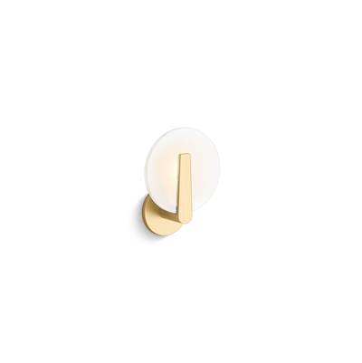 Kohler Hint One-light sconce - Brushed Moderne Brass