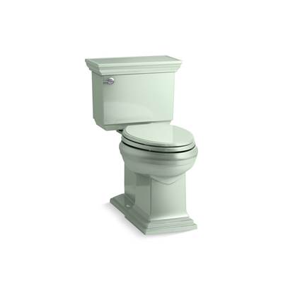 Kohler Memoirs Stately Two-piece Elongated with Concealed Trapway, 1.28 Gpf - Aspen Green