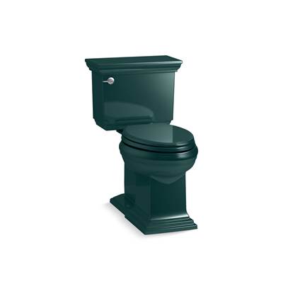 Kohler Memoirs Stately Two-piece Elongated with Concealed Trapway, 1.28 Gpf - Teal