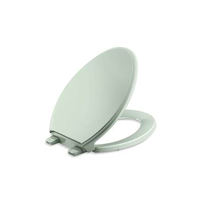 GlenburyE ReadyLatch Quiet-CloseE elongated toilet seat - Aspen Green