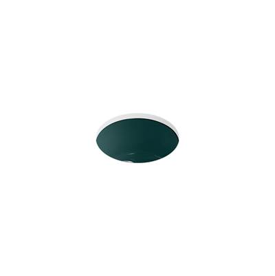 Kohler Porto Finoe 18-1/2'' Top-/undermount Single-bowl Bar Sink - Teal