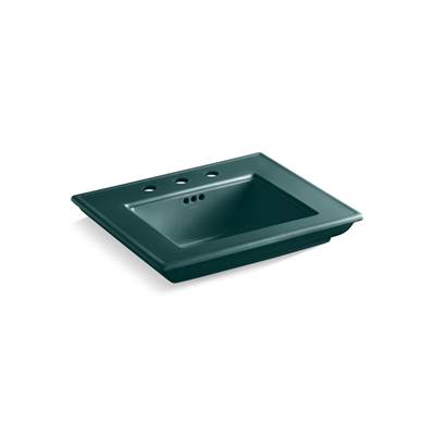 Kohler Memoirs Stately 25'' Pedestal/console Table Bathroom Sink - Teal