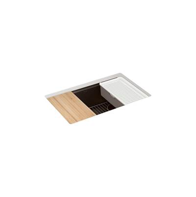 BillingsE 29'' undermount single-bowl workstation kitchen sink