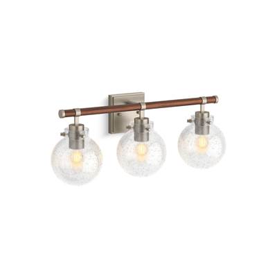 Kohler Holt Three-light sconce - Brushed Nickel