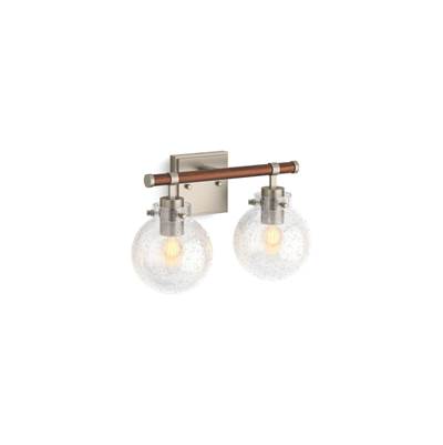 Kohler Holt Two-light sconce - Brushed Nickel