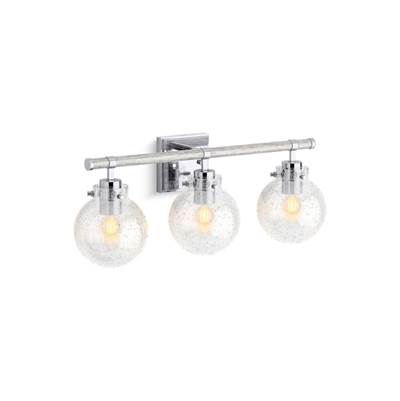 Kohler Holt Three-light sconce - Polished Chrome