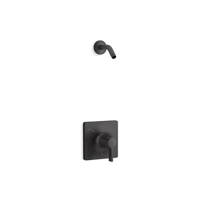 Kohler Venza Rite-Temp shower trim kit, without showerhead - Matte Black