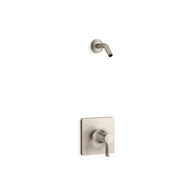 Kohler Venza Rite-Temp shower trim kit, without showerhead - Vibrant Brushed Nickel