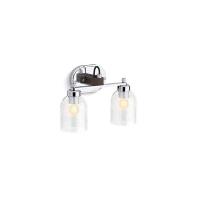 Kohler Tannage Two-light sconce - Polished Chrome