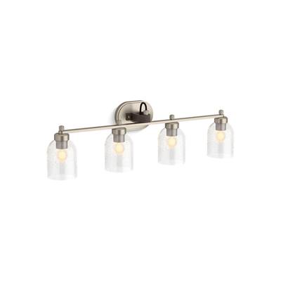 Kohler Tannage Four-light sconce - Brushed Nickel
