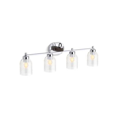 Kohler Tannage Four-light sconce - Polished Chrome