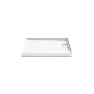 48'' x 36'' corner shower base, right drain