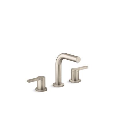 Elate Widespread bathroom sink faucet, 0.5 gpm - Vibrant Brushed Nickel