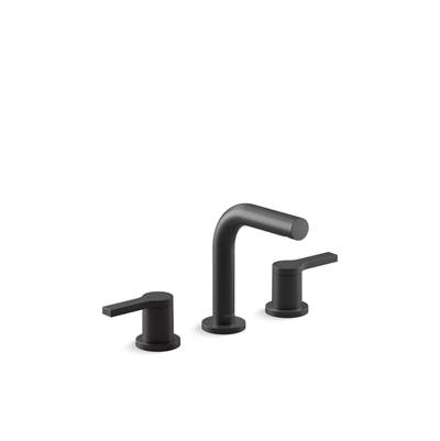 Elate Widespread bathroom sink faucet, 0.5 gpm - Matte Black
