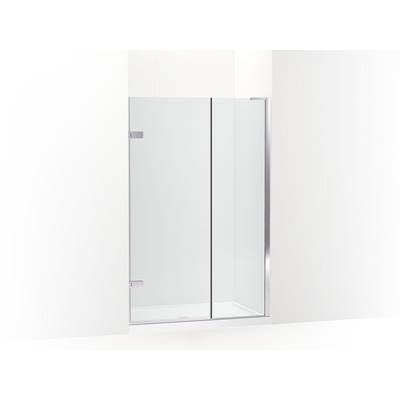 ComposedE 3/8'' pivot door glass and hardware, no handle