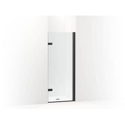 ComposedE 3/8'' pivot door glass and hardware, no handle