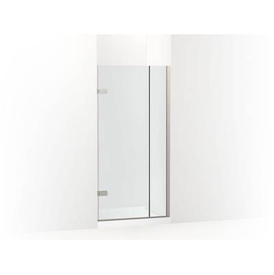 ComposedE 3/8'' pivot door glass and hardware, no handle