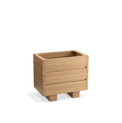 Kohler Landshapese By Daniel Arsham 36'' Bathroom Vanity Cabinet - Stratified Oak