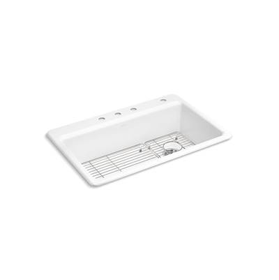 Kohler | Riverby | Workstation Kitchen Sink - White