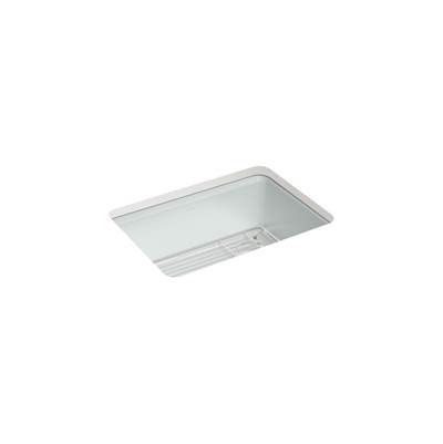 Kohler Riverby 27 in. Undermount Single-Bowl Kitchen Sink - Ice Grey