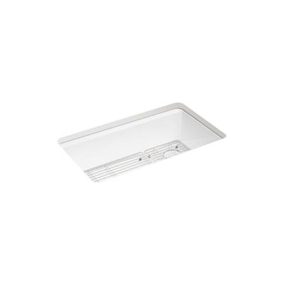 Kohler | Riverby | Undermount Kitchen Sink - White